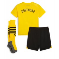 Borussia Dortmund Replica Home Minikit 2023-24 Short Sleeve (+ pants)